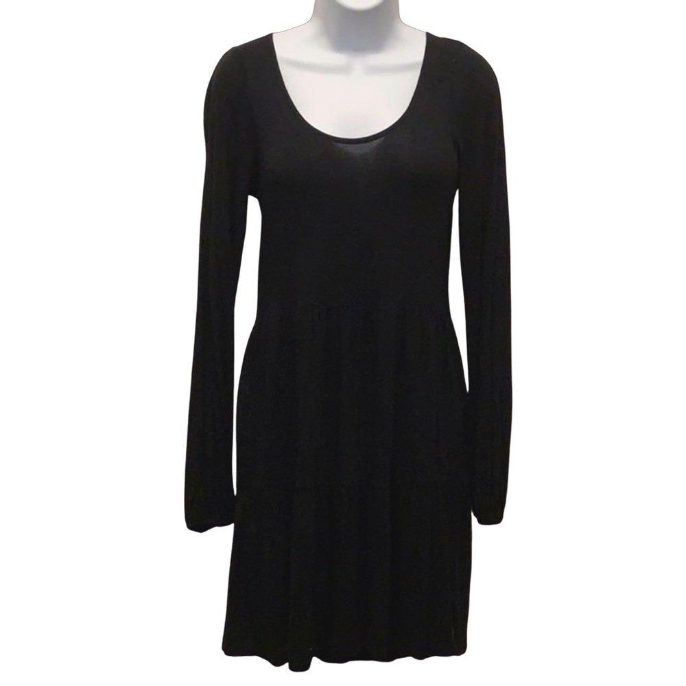 Express black long sleeve dress